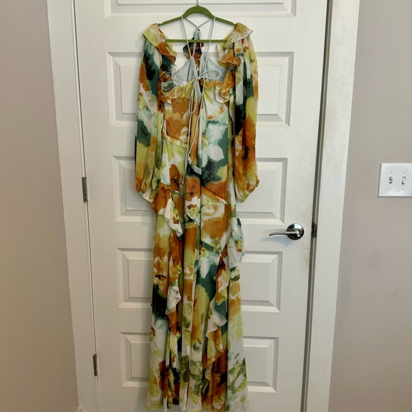 ASOS DESIGN Cold Shoulder Maxi Dress - Picture 5 of 5